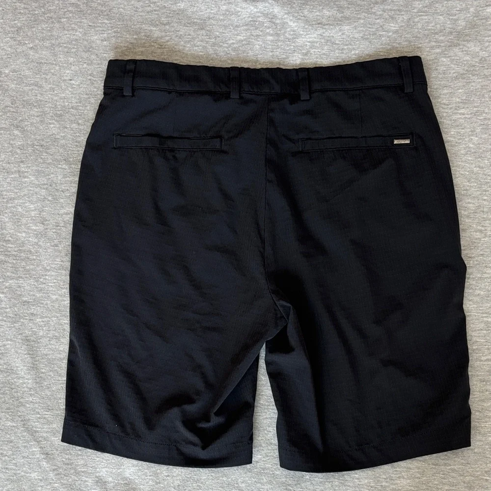 Men's Greg Norman Golf Black Shorts 32” waist